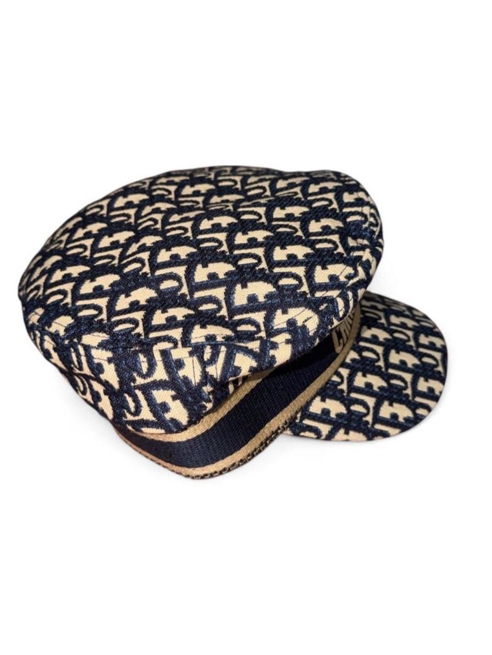 Navy & Beige Logo Hat - Picture 2 of 3